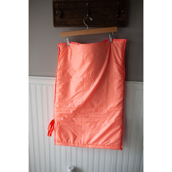 Free People Movement Gift Sac Logo Bag Orange NEW - Picture 3 of 3